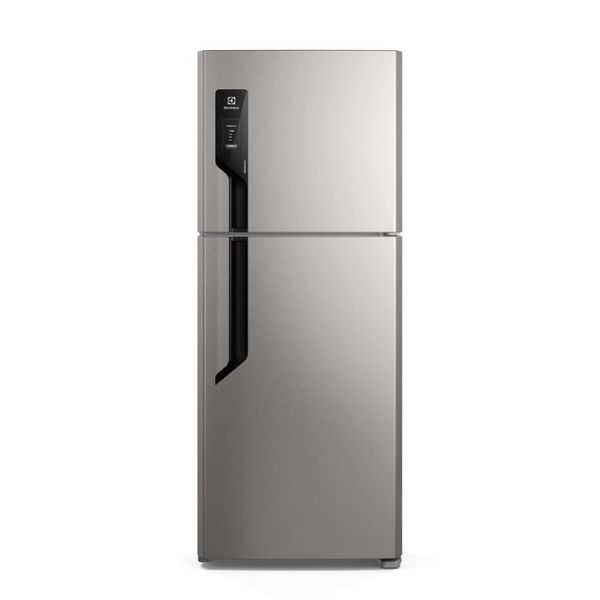 Geladeira Electrolux Frost Free 431L Efficient AutoSense Duplex Inox Look (TF70S) 127V
