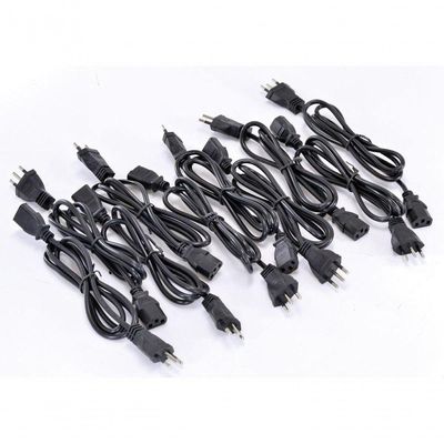 Cabo De Forca Tripolar Para Fonte 3x0,50 Mm 250v 10a 1,2 Metros