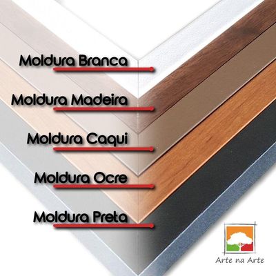Quadro Decorativo Textura Cx Alta Leoa Cores 1 Pç 40x60  Titulo Leoa Cinza Moldura Caqui