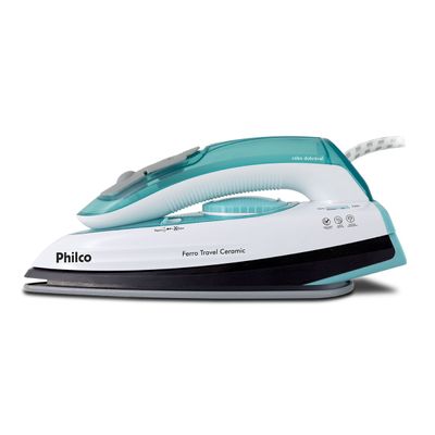 Ferro de Passar a Vapor Philco Travel Ceramic Bivolt Bivolt