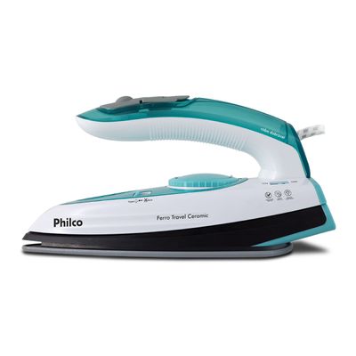 Ferro de Passar a Vapor Philco Travel Ceramic Bivolt Bivolt