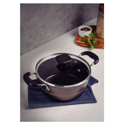 Caçarola Tramontina Sicília Antiaderente Avelã 24cm