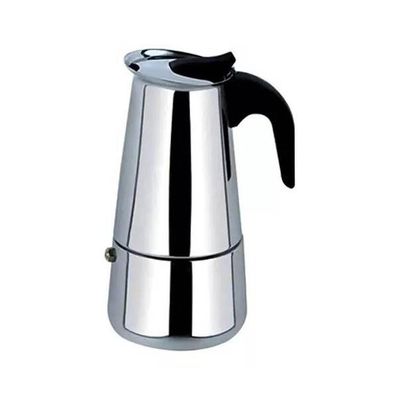 Cafeteira Italiana Moka 300ml Aço Inox Premium 06 Xícaras