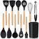 Colher De Silicone Utensílios De Cozinha Conjunto 12