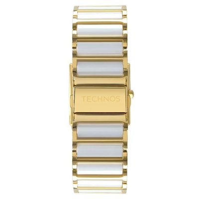 Relógio Technos Feminino Ceramic/saphire Dourado - Gn10ba/1b Gn10ba/1b
