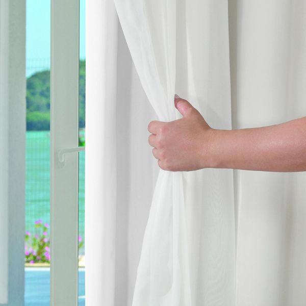 Cortina Blackout Bella Janela 3,00m x 2,50m Pratika Lisa Slim Cor Branco