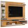Painel Para TV 60 Pol com Bancada Suspensa 180cm Judá D05 Cedro Bali - Lyam Decor