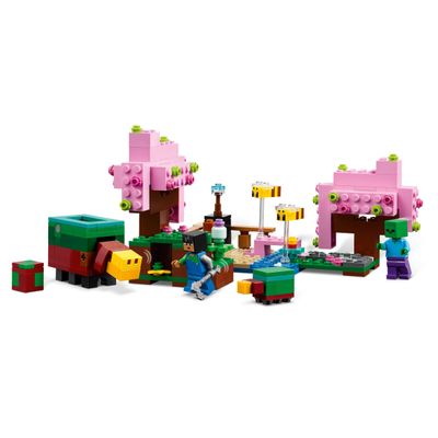 Bloco De Montar Minecraft O Jardim Das Cerejeiras 21260 - Lego