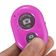 Controle Remoto Disparador Fotos Bluetooth Selfie Rosa Nº3
