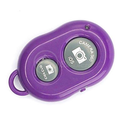 Controle Remoto Disparador Fotos Bluetooth Selfie - Roxo Nº3