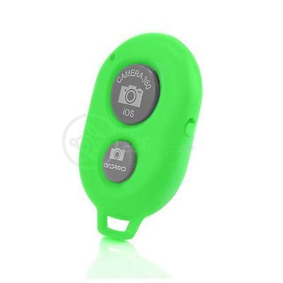 Controle Remoto Disparador Foto Bluetooth Selfie Verde Nº10