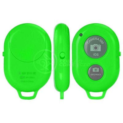 Controle Remoto Disparador Foto Bluetooth Selfie Verde Nº10