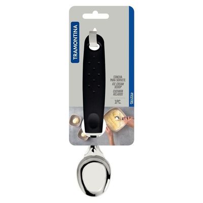 Concha Para Sorvete Utilitá Preta - 25607100 - Tramontina