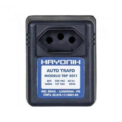 Auto Transformador Parede Hayonik Trp 5011 220-127vac 50va
