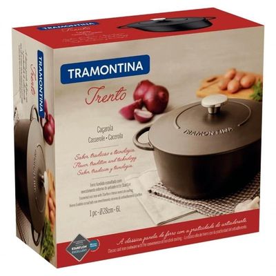 Caçarola Tramontina Trento Antiaderente 28cm