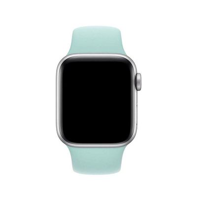 Pulseira Azul Céu Para Watch, Iwo, W26 - Ml 42Mm