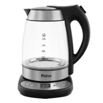 Chaleira Elétrica Digital Glass 1,7L PCHD Philco 110V