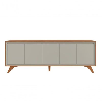 Buffet Premium 5 Portas Mavaular Naturalle-off White