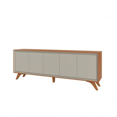 Buffet Premium 5 Portas Mavaular Naturalle-off White