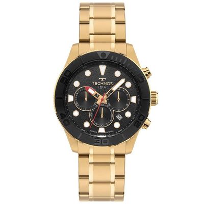 Relógio Technos Masculino Acqua Dourado - Js25bch/1p