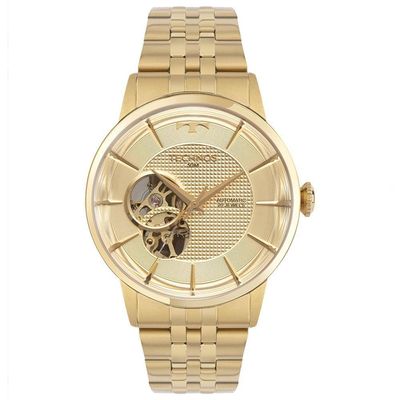 Relógio Technos Masculino Automático Dourado G3265au/1x