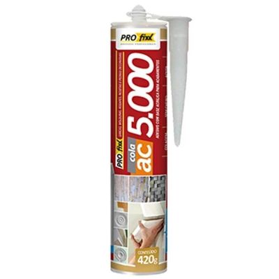 Cola Para Sancas E Molduras Ac5000 420g - Ac5000142 - Profixx