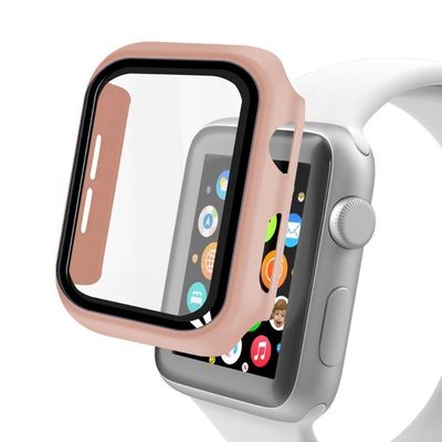 Case Para Apple Watch 38mm - Armor - Acompanha Película Integrada Na Case - Rosa - Gshield