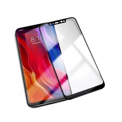 Pelicula De Vidro 3d 4d 5d Xiaomi Mi 8 E Mi 8 Pro - Cor Preta