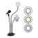 Ring Light Iluminador Led Com Suporte De Celular Microfone
