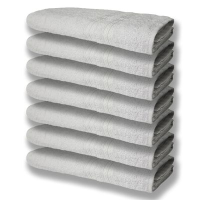 7 Toalhas Grande Super Felpudas e Grossa 80x150 Branco