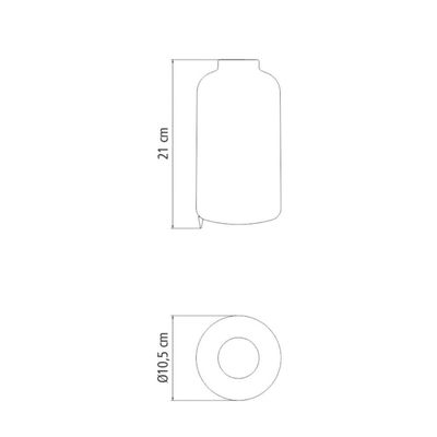 Ampola Térmica de Vidro para Reposição Garrafa Térmica 1,2L Tramontina Exata Aço Inox