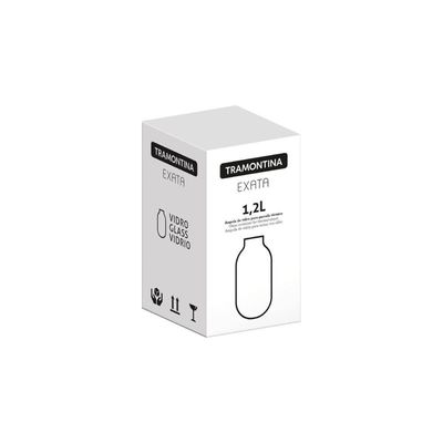 Ampola Térmica de Vidro para Reposição Garrafa Térmica 1,2L Tramontina Exata Aço Inox