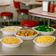 Jogo 12 Travessas Baixelas Plástico 800ml Servir Branco Oval Coza Uno Cozinha Buffet Eventos