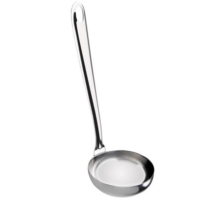 Kit 5 Conchas Inox Restaurante 20cm Molhos Feijão Sopa Caldos Taumer Cozinha Buffet