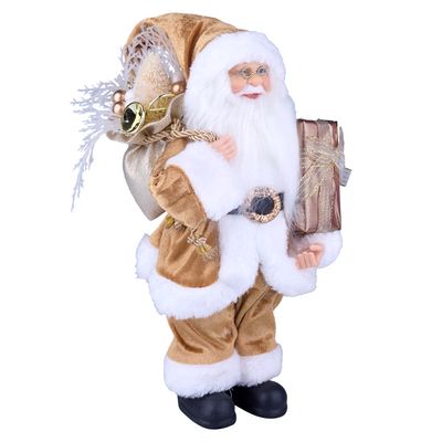 Adorno Papai Noel 30Cm Dourado