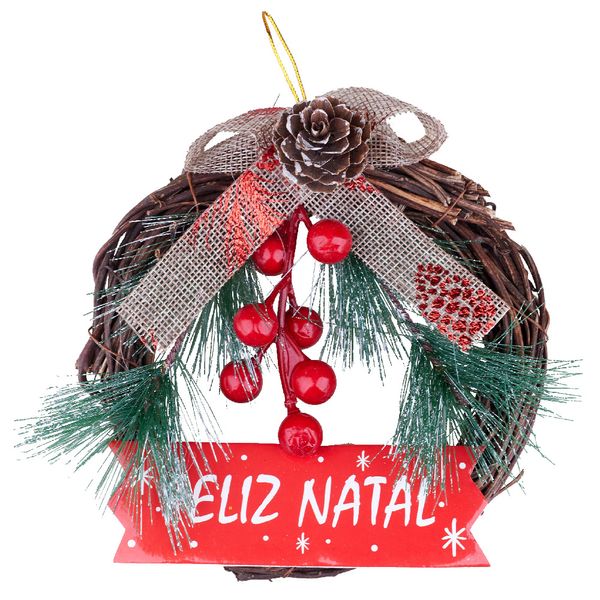 Guirlanda Feliz Natal CV233356 Cazza