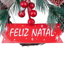 Guirlanda Feliz Natal CV233356 Cazza