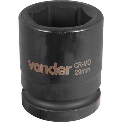 Soquete Sextavado De Impacto Encaixe 3-4" 29mm Vonder