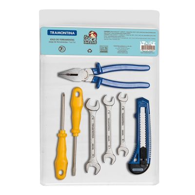 Kit de Ferramentas Tramontina com 11 Peças e Caixa Plástica n/a