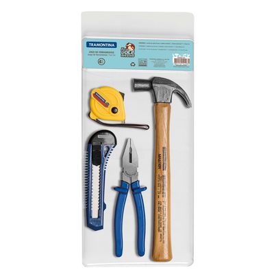 Kit de Ferramentas Tramontina com 11 Peças e Caixa Plástica n/a