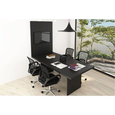 Painel Quarto P- Tv Até 37 Pol Pa2916 136x100cm Preto - Tecno Mobili