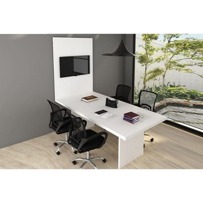 Painel Quarto P- Tv Até 37 Pol Pa2916 136x100cm Preto - Tecno Mobili