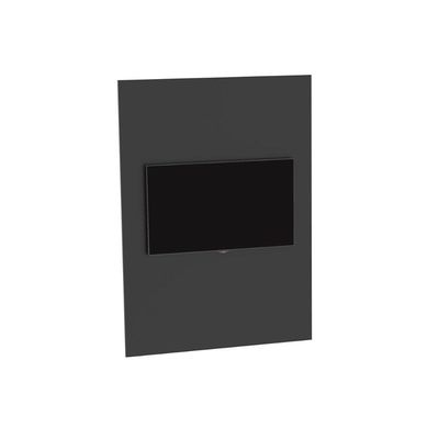 Painel Quarto P- Tv Até 37 Pol Pa2916 136x100cm Preto - Tecno Mobili