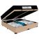 Cama Box Baú Queen Bipartido Sintético + Colchão Molas Ensacadas Sereneprime Sonnolux 158x198x69 Bege