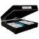 Cama Box Baú Queen Bipartido Sintético + Colchão Molas Ensacadas Sereneprime Sonnolux 158x198x69 Preto