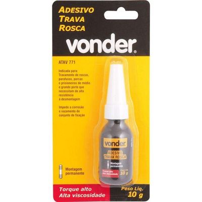 Adesivo Trava Rosca Torque Alto Atav771 10g Vonder