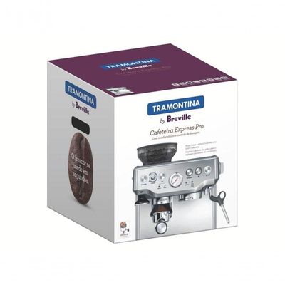 Cafeteira Elétrica Tramontina By Breville Express Pro Com Moedor 2 Litros 110V