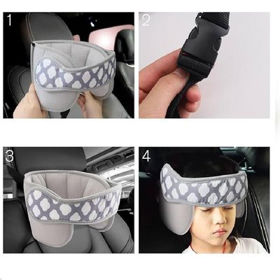 Apoio Suporte Cabeça Ajustável Infantil Almofada Pescoço Viagem Carro Bebê Proteção Conforto Kids