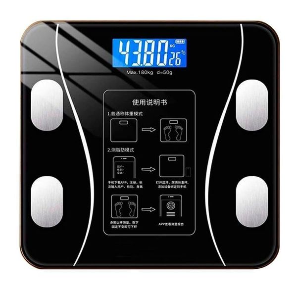 Balança Digital Bioimpedância Inteligente Bluetooth