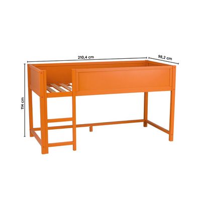 Cama Infantil Happy Laranja